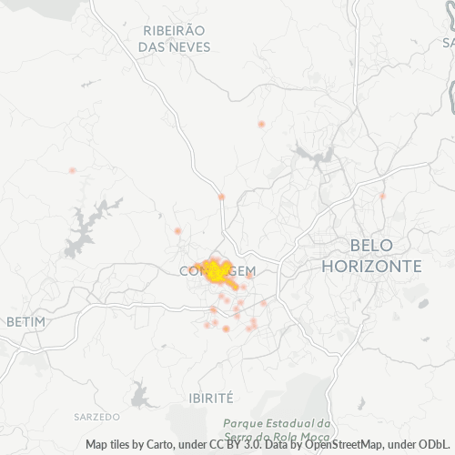 32341-000 Mapa de calor de densidad empresarial