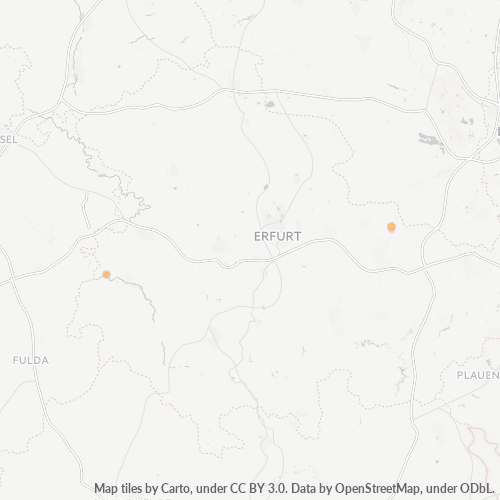 Heatmap für plz 65599