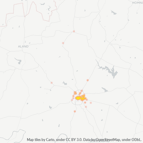585105 Business Density Heatmap