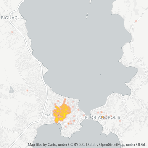 88090-000 Heatmap de Densidade da Empresa