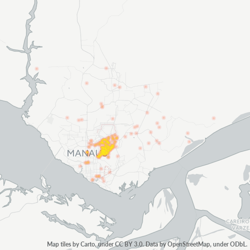 69060-000 Heatmap de Densidade da Empresa
