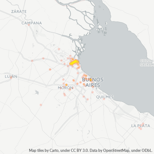 1643 Heatmap de Densidade da Empresa