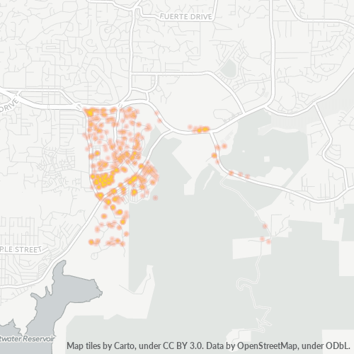91978 Business Density Heatmap