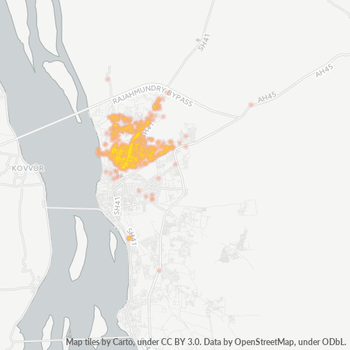 533105 Business Density Heatmap