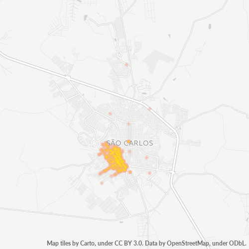 13574-000 Heatmap de Densidade da Empresa
