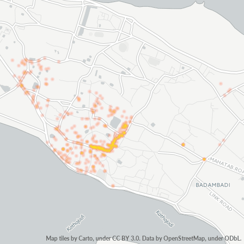 753002 Business Density Heatmap
