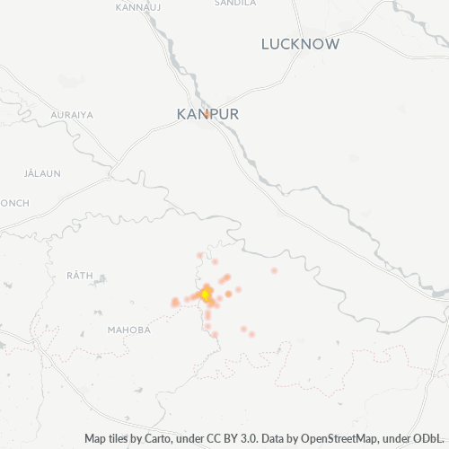 210001 Business Density Heatmap