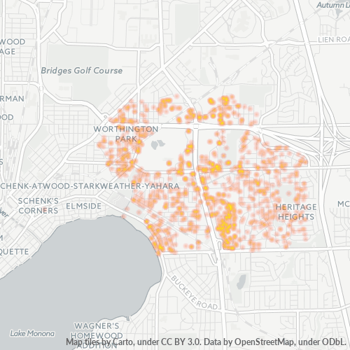 53714 Business Density Heatmap