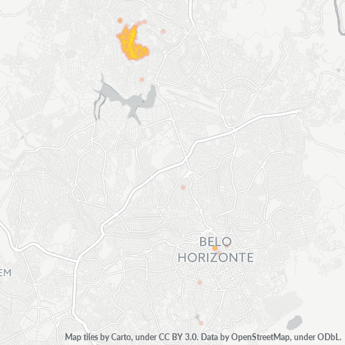 31530-000 Heatmap de Densidade da Empresa