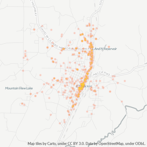 37331 Business Density Heatmap
