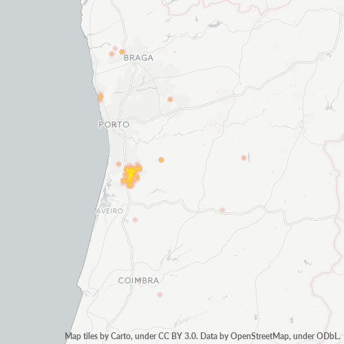 3720 Heatmap de Densidade da Empresa