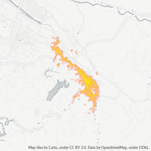 310 商業密度熱圖