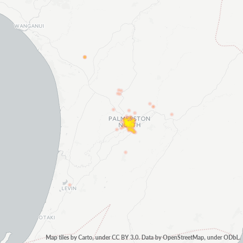 4410 Business Density Heatmap