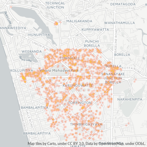 00700 Business Density Heatmap
