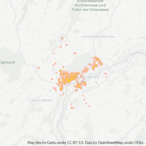84518 Standortdichte-Heatmap