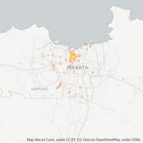 10120 Peta Panas Densitas Bisnis