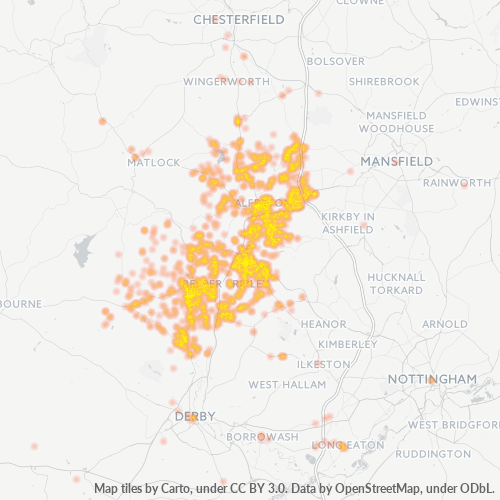 DE5 Business Density Heatmap
