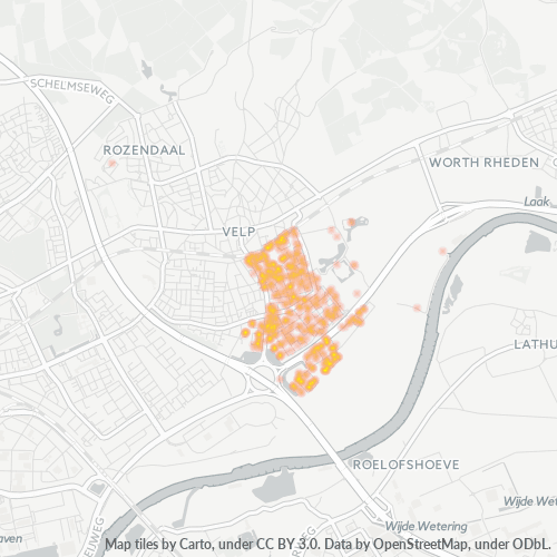 6883 Heatmap Bedrijfsdichtheid