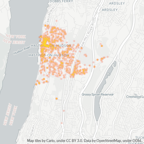10706 Business Density Heatmap
