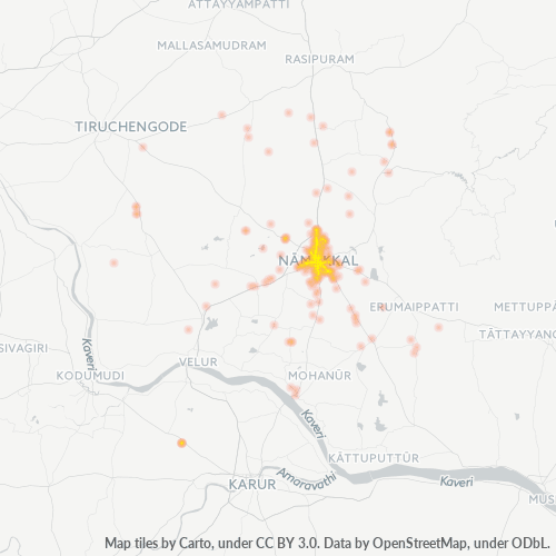 637001 Business Density Heatmap