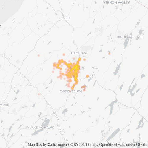 07416 Business Density Heatmap