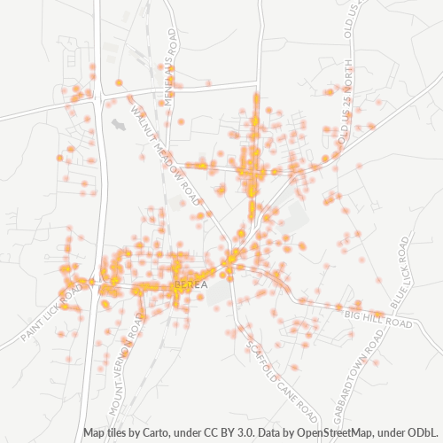 40403 Business Density Heatmap