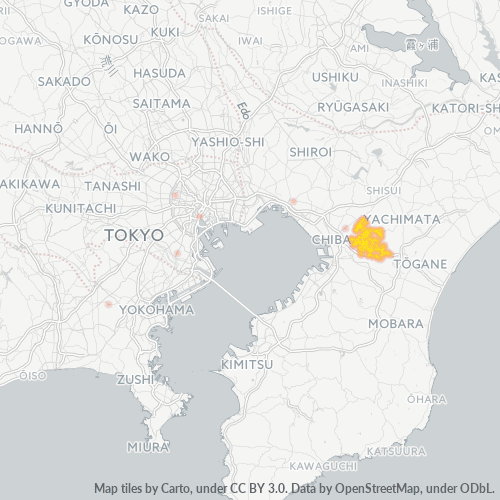 265 事業密度ヒートマップ