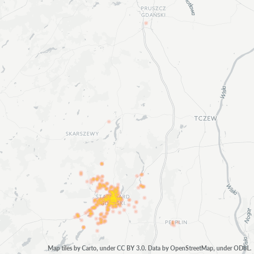 83-200 Mapa intensywności działalności gospodarczej