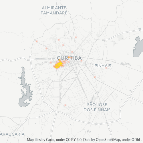 80440-000 Heatmap de Densidade da Empresa