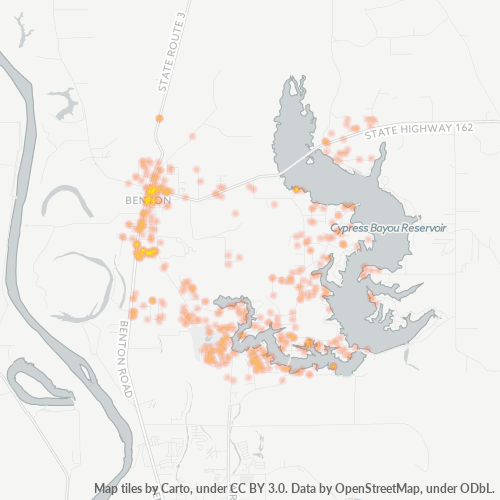 71006 Business Density Heatmap