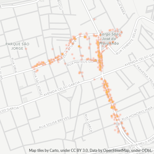 03089-000 Heatmap de Densidade da Empresa