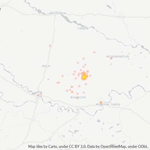 222001 Business Density Heatmap