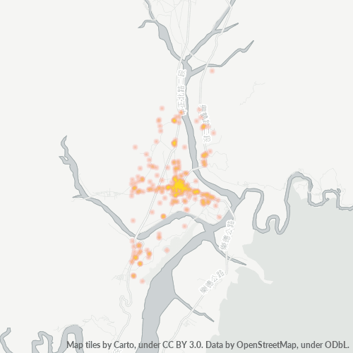 978 商業密度熱圖