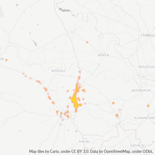 416122 Business Density Heatmap