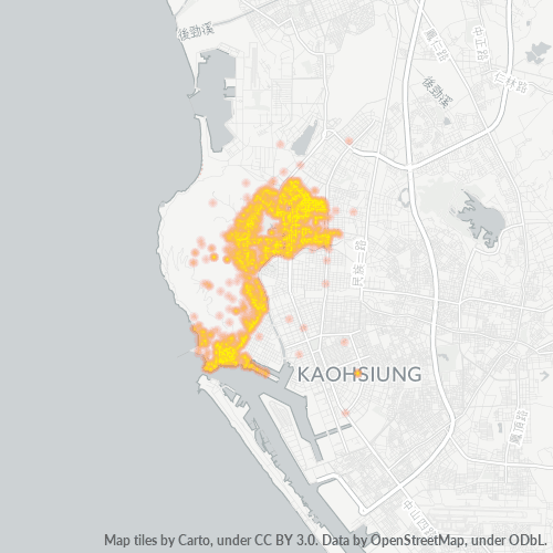 804 商業密度熱圖