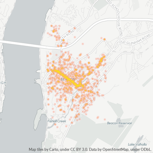 12508 Business Density Heatmap