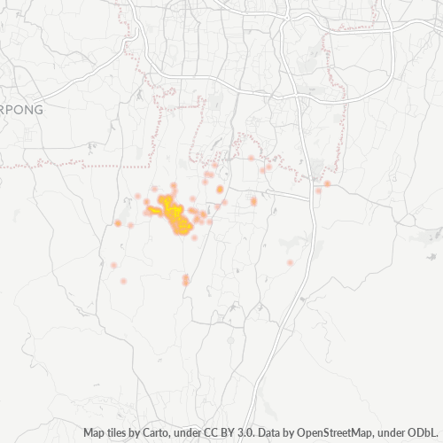16435 Peta Panas Densitas Bisnis