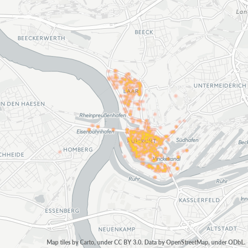 47119 Standortdichte-Heatmap