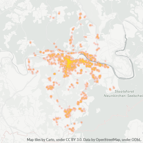 Heatmap für plz 53783