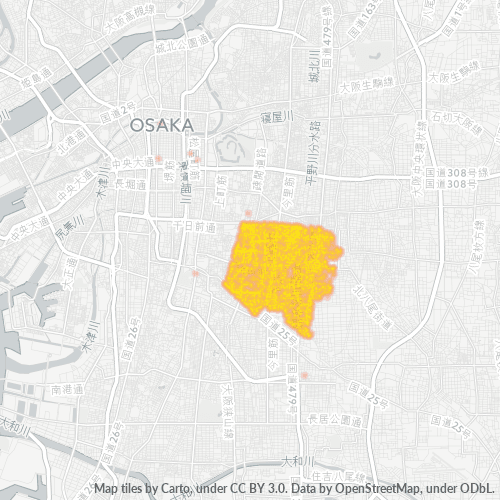 544 事業密度ヒートマップ