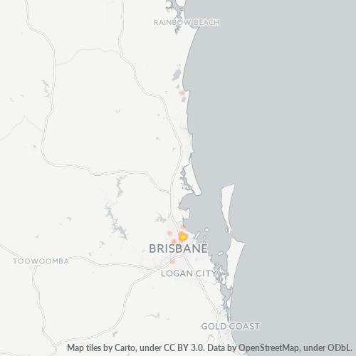 4013 Business Density Heatmap
