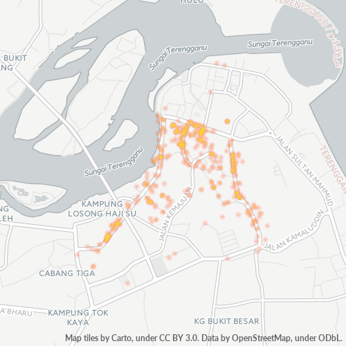 20300 Business Density Heatmap