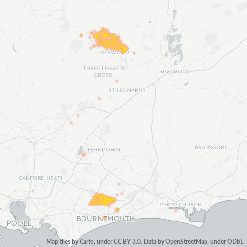 BH3 Business Density Heatmap