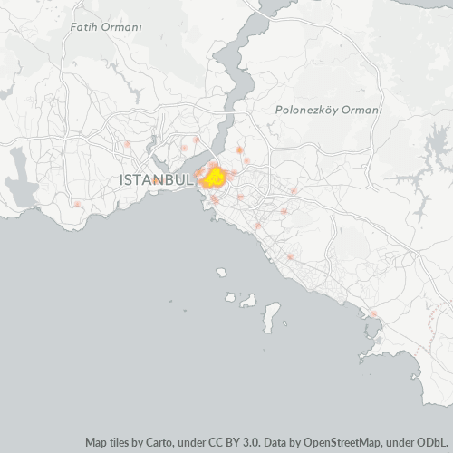 34662 Şirket Yoğunluğu Isı Haritası