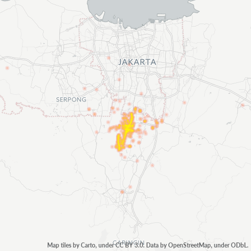 16431 Peta Panas Densitas Bisnis