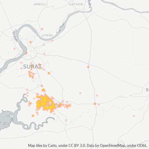 394230 Business Density Heatmap