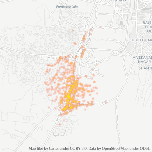 700063 Business Density Heatmap