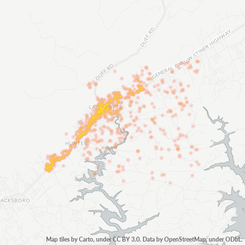 37766 Business Density Heatmap