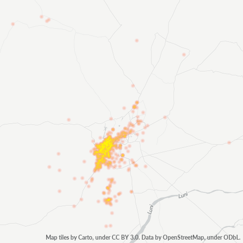 342008 Business Density Heatmap