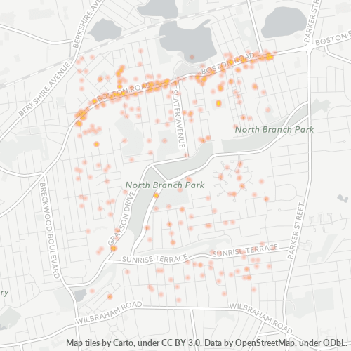 01119 Business Density Heatmap